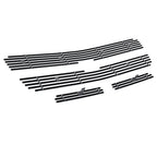 Stainless Black Billet Grille Insert Combo for Chevy Avalanche (2002-2006)