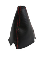 Manual Shift Boot for Acura TSX (2004–2008) Carbon Fiber Red Stitch