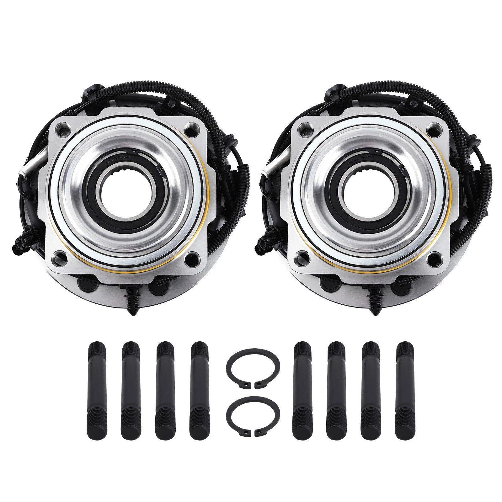 Front Wheel Hub Units Pair for Ford F-250 F-350 Super Duty 4WD (2017–2022) 515183