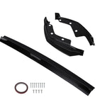 Front Body Spoiler for BMW G20 G21 M340i (2019–2021) Black Lower Bumper Lip Kit