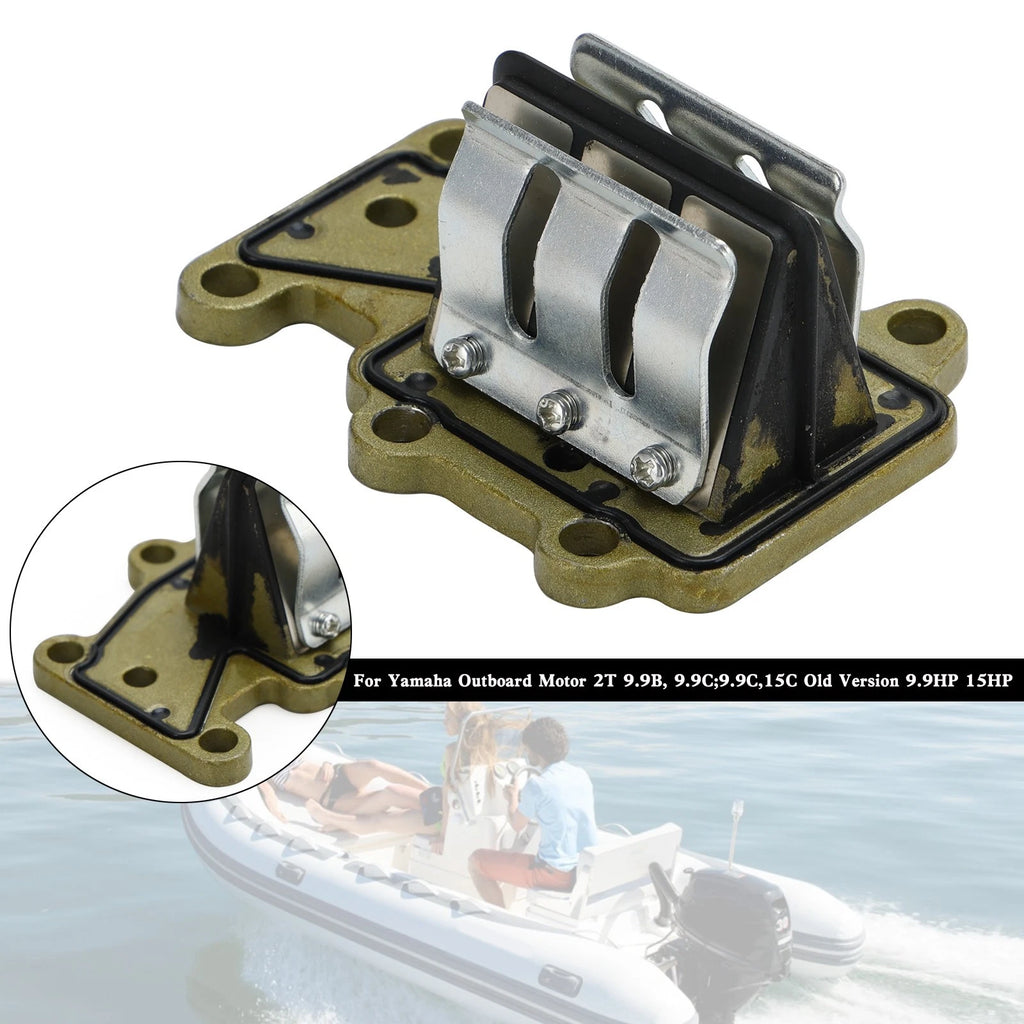 Reed Valve Assy for Yamaha Outboard Motor 2T 15HP (Old Version) 6E8-13610-01