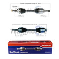 Set of 2 Front CV Axle Shafts for Dodge Neon SRT-4 (2003–2005)