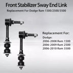 Set of 2 Front Stabilizer Sway Bar Links for Dodge Ram 1500 2500 3500 (2006-2010)
