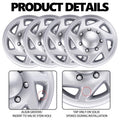 Set of 4 Chrome Wheel Covers for E350 E450 Econoline Van