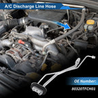 A/C Refrigerant Liquid Hose for Honda Fit (2009–2013) No. 80320TFCH01