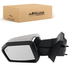 Left Heated Mirror for Ford F-150 XL/XLT Crew Cab (2015–2017) Chrome