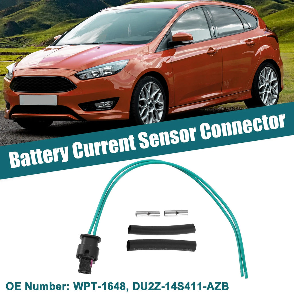 Battery Current Sensor Connector WPT-1648 DU2Z-14S411-AZB for Ford Escape (2013–2019)