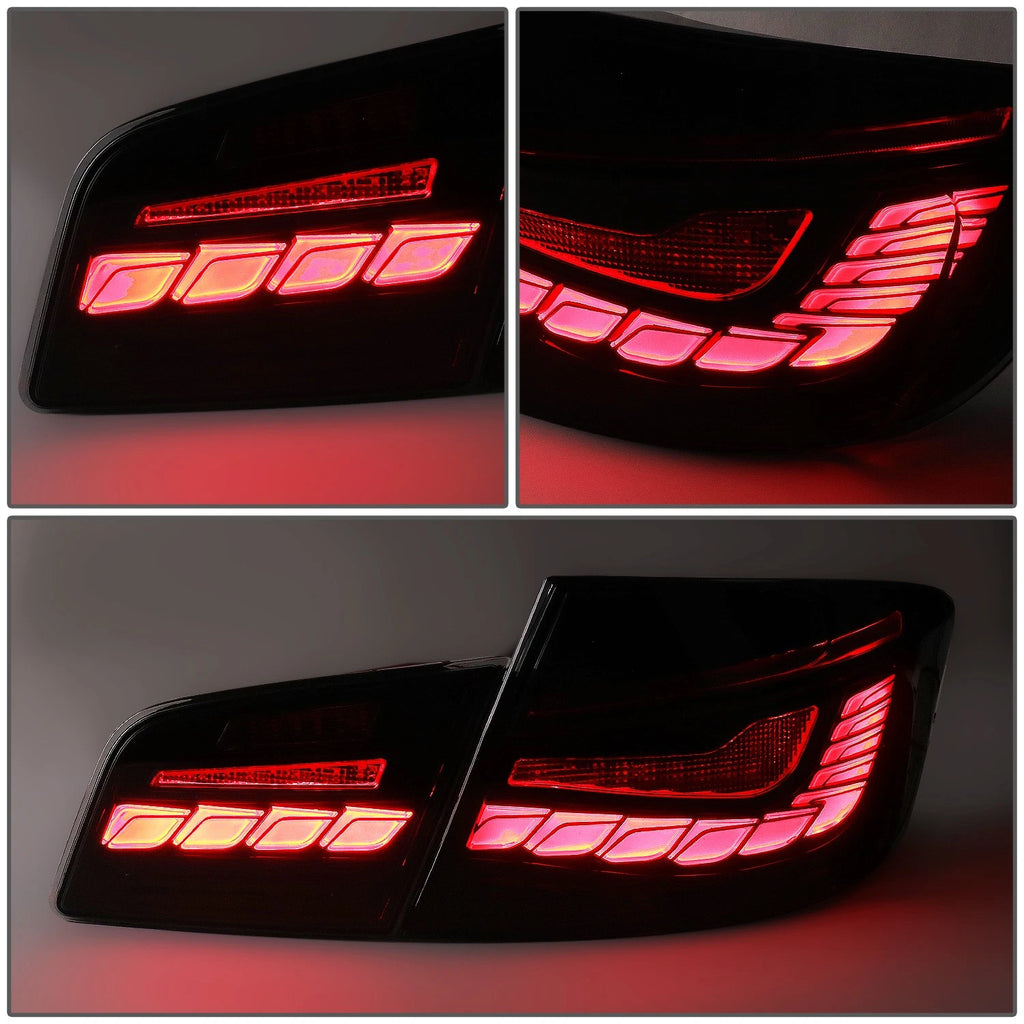 LED DRL Sequential Turn Signal Tail Brake Lights for BMW F10 (2011–2016)