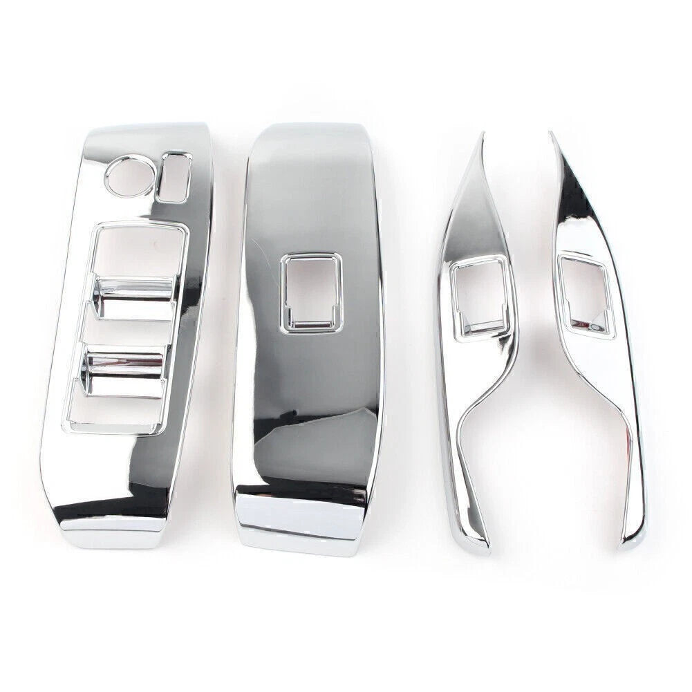 Inner Door Window Lift Regulator Cover Trim for Toyota Alphard (2016–2020) Chrome