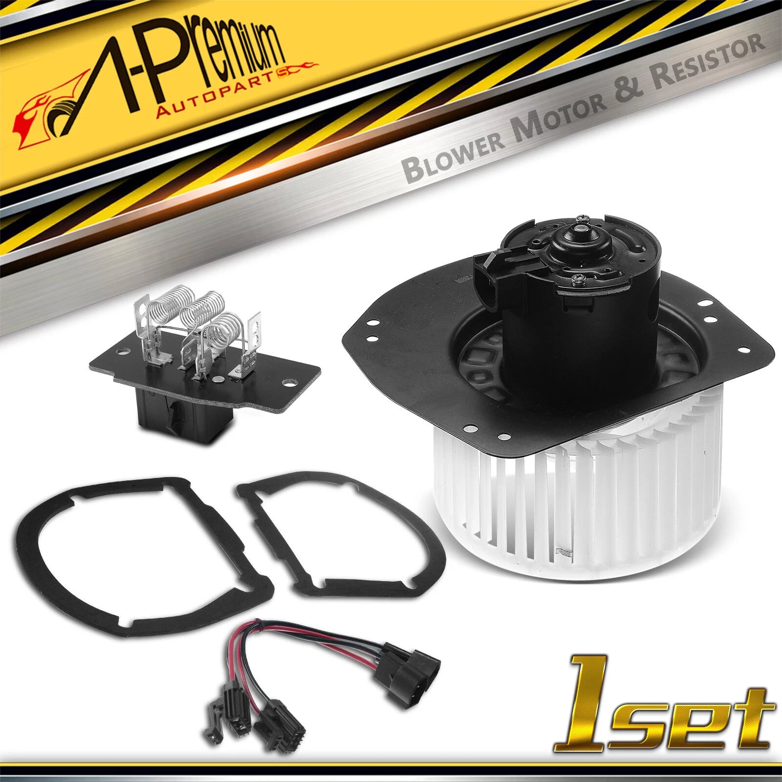 HVAC Blower Motor & Resistor Kit for Ford Crown Victoria (1992–2011)