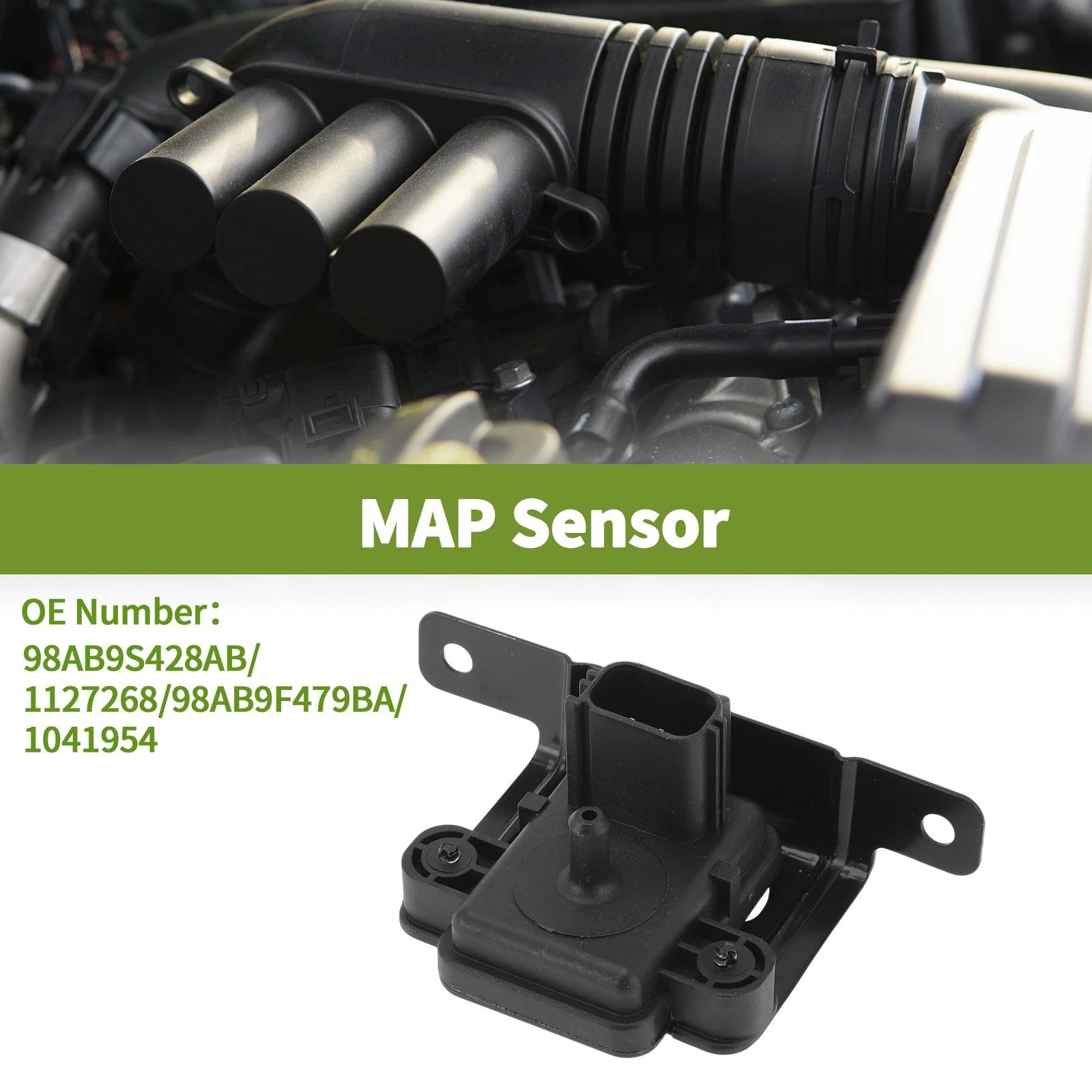 Manifold Pressure Sensor for Ford Focus Saloon (03–04) No.98AB9S428AB