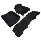 Set of 4 All-Weather Carpet Floor Mats for Ford F250 F350 F450 F550 (1999–2007)