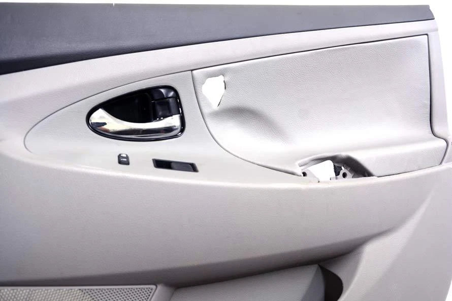 Set of 2 Front Door Panel Insert Cards for Toyota Camry (2007–2011) Gray