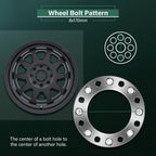 4X 1 Inch Wheel Spacers 8x170 for Ford F250 F350 Super Duty (1999–2002)
