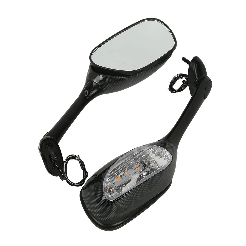 Rearview Mirrors with Turn Signals for Suzuki GSXR600 GSXR750 (2005–2025)