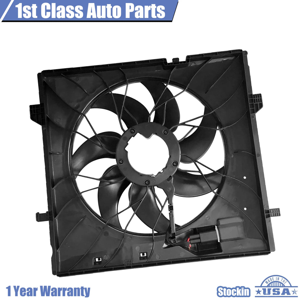 A/C Radiator Cooling Fan for Mercedes W166 (2012-2019)