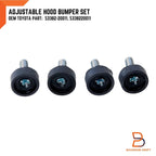 Adjustable Hood Bumper Cushion Screw for Toyota Hilux RN30 RN40 SR5 (79-83)
