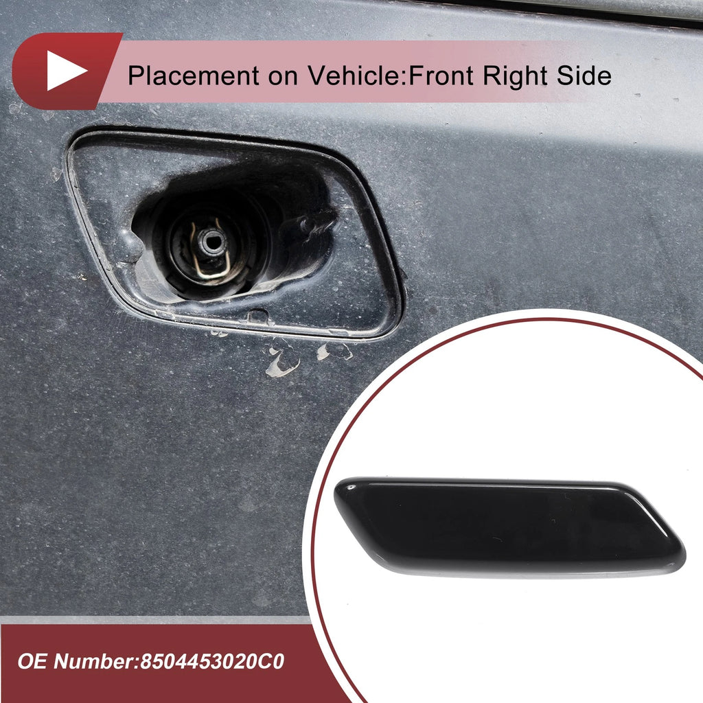 Front Right Washer Nozzle Cover Cap for Lexus IS II (2008–2010) Black