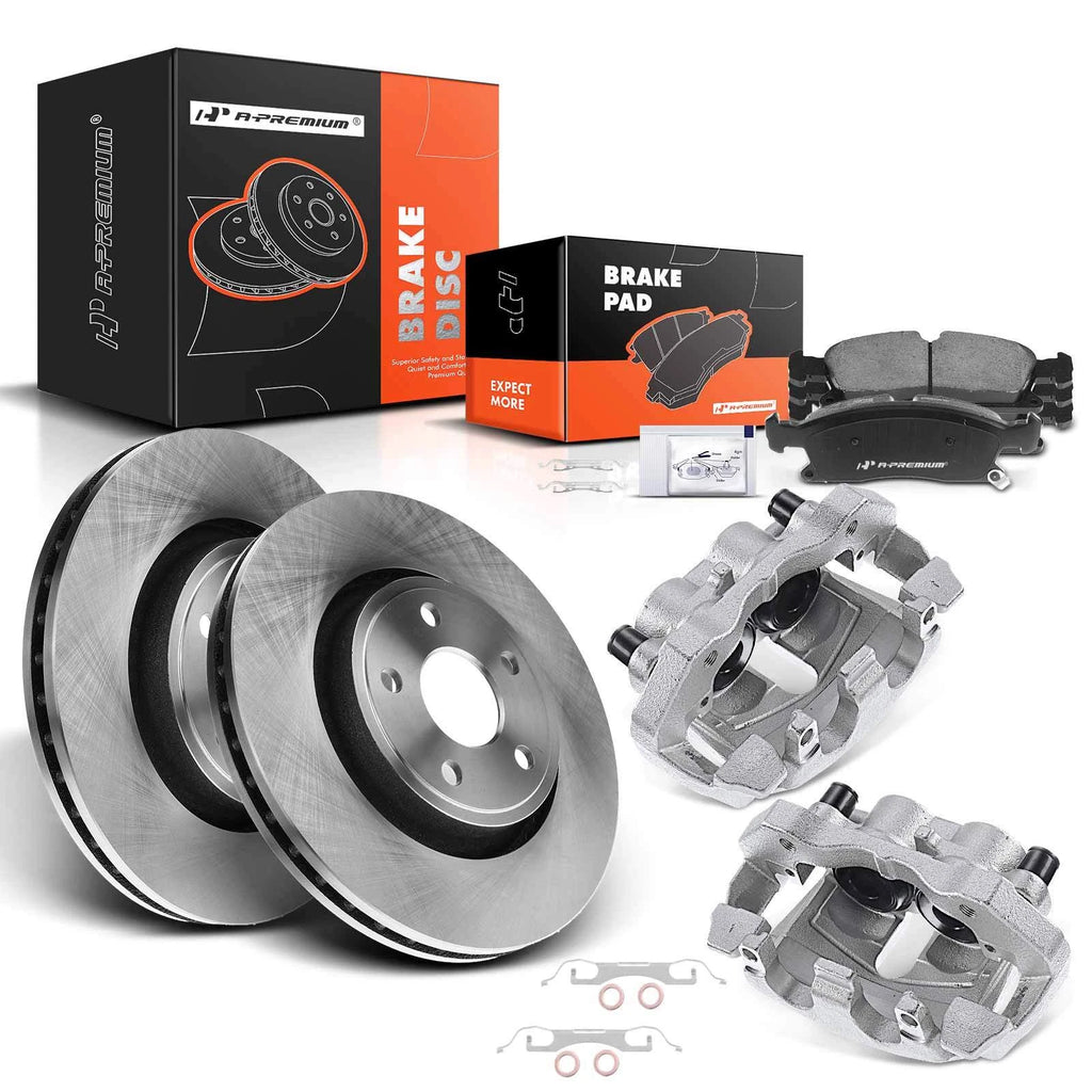 Front Brake Rotor & Pads for Dodge Durango Jeep Grand Cherokee
