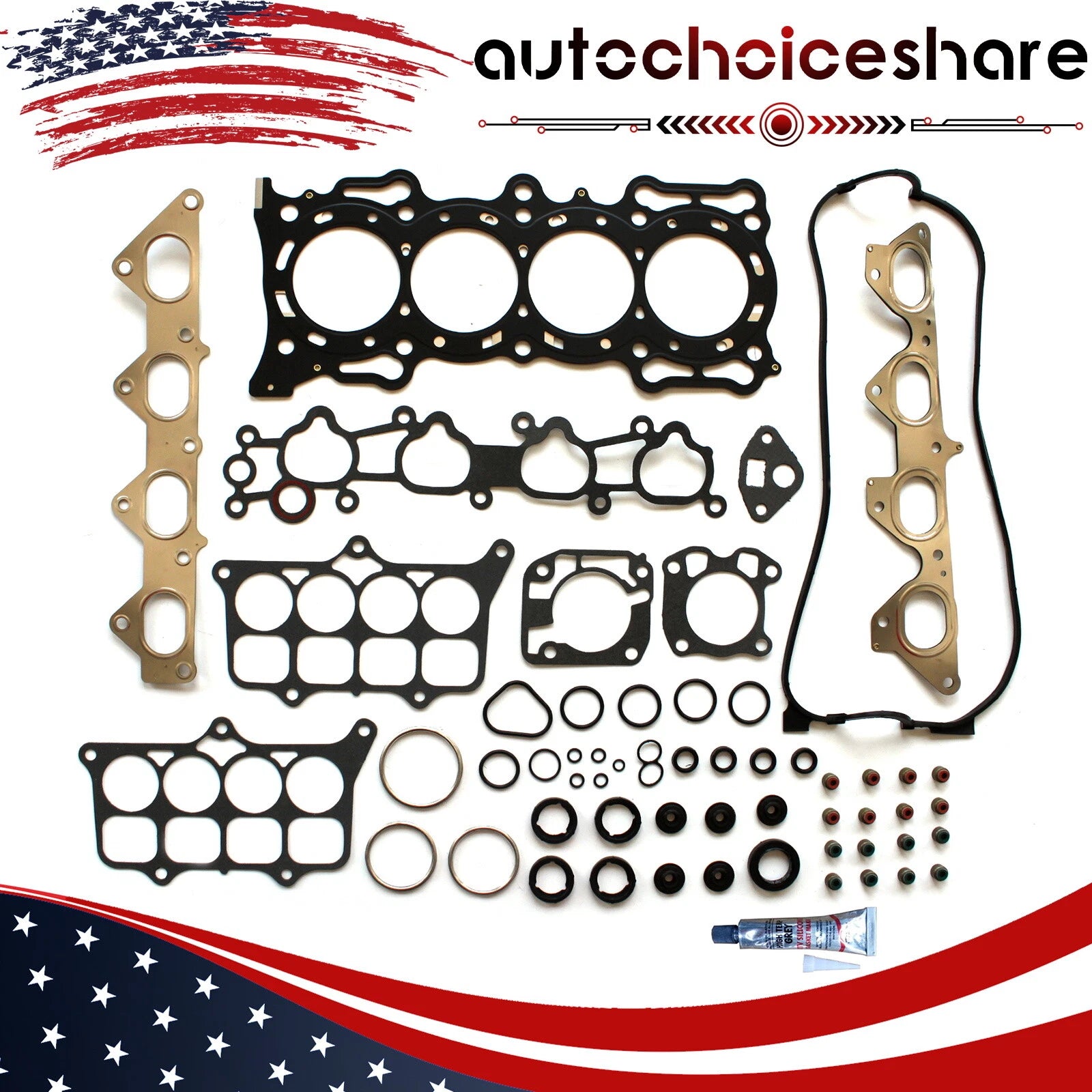 Head Gasket Set for Honda Accord, Prelude (1990–1996)