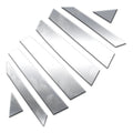 Diamond Grade 8pc Stainless Steel Pillar Post Covers for 2019-2024 Audi A8