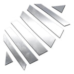 Diamond Grade 8pc Stainless Steel Pillar Post Covers for 2019-2024 Audi A8