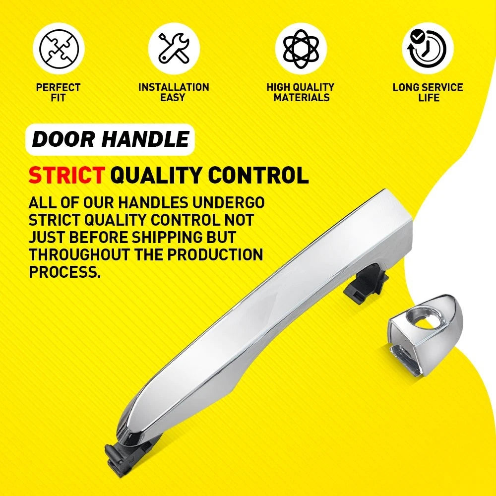 Front Left Driver Side Outer Exterior Door Handle for Hyundai Tucson (2016–2021) EPY