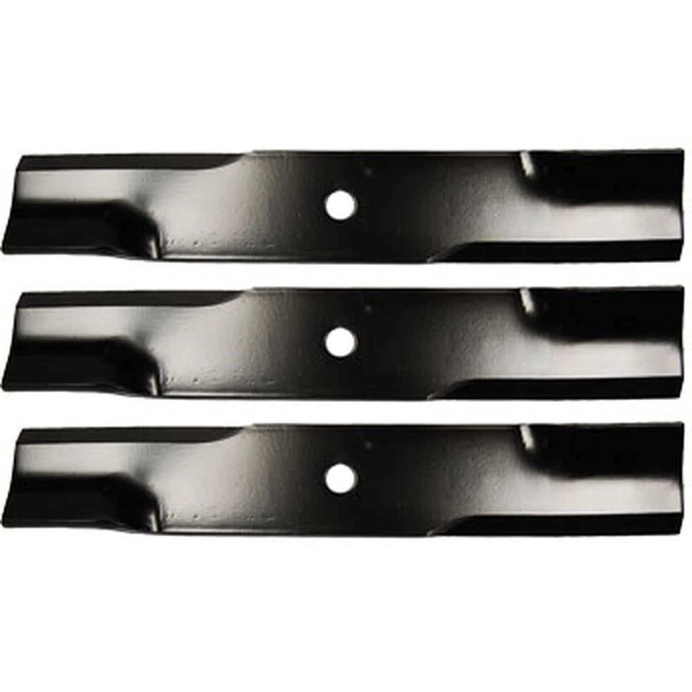 3 Medium Lift Mower Blades 15" 5/8" for 44" Cut (50-619, 5061827)