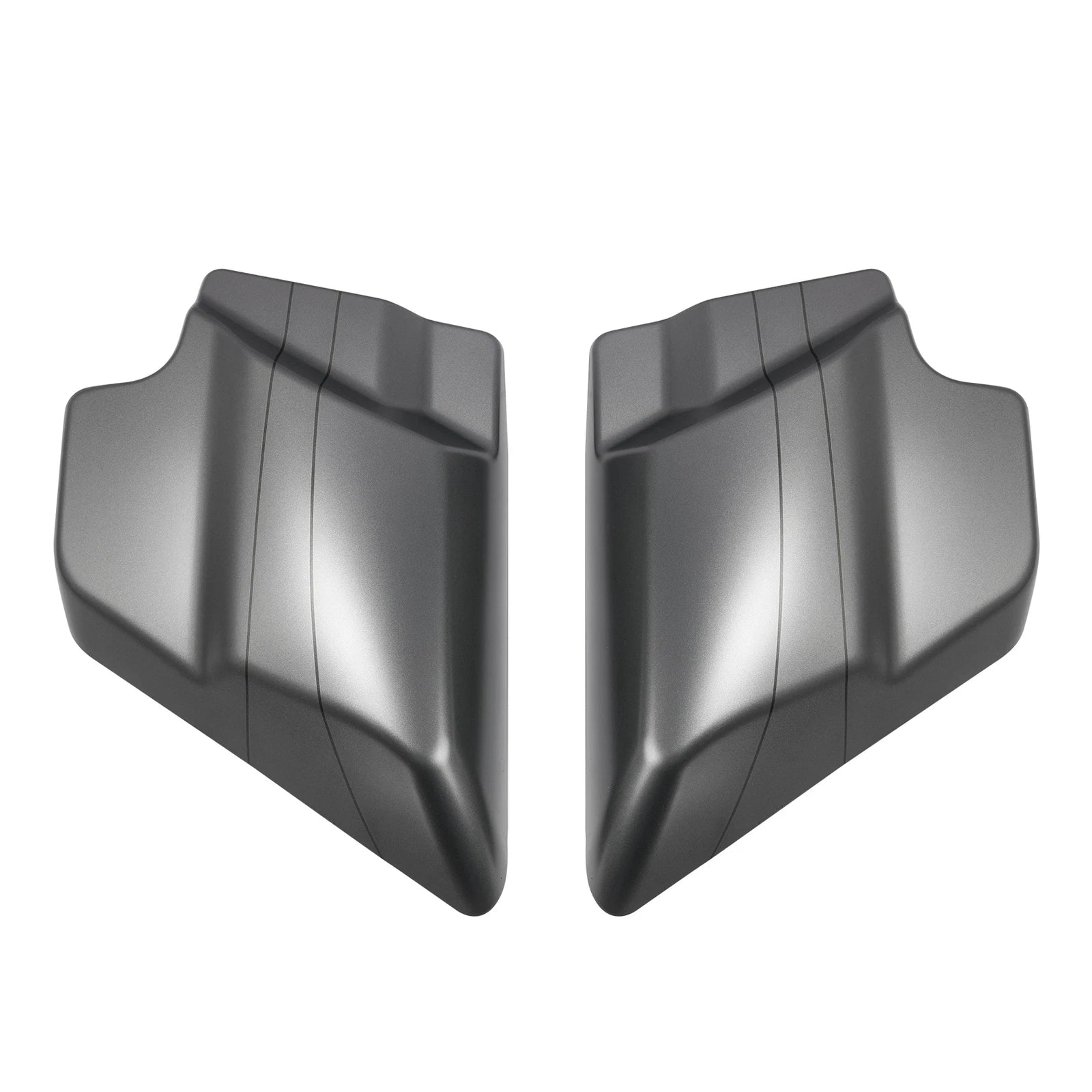 Battery Side Covers for Harley Electra Glide (2009–2023) Charcoal Denim