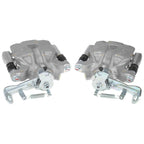LH + RH Rear Disc Brake Calipers + Pads for Mazda 3 BM BN (2014 - 2019)