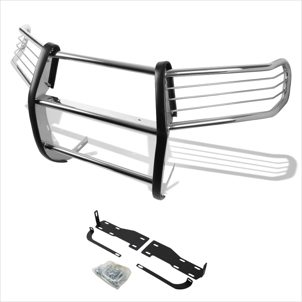 Stainless Steel Front Bumper Brush Grille Guard Chrome for 10-13 4Runner