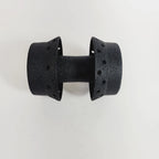 Front 40 Spoke Wheel Hub for Harley Davidson - Black Wrinkle Powder Coat