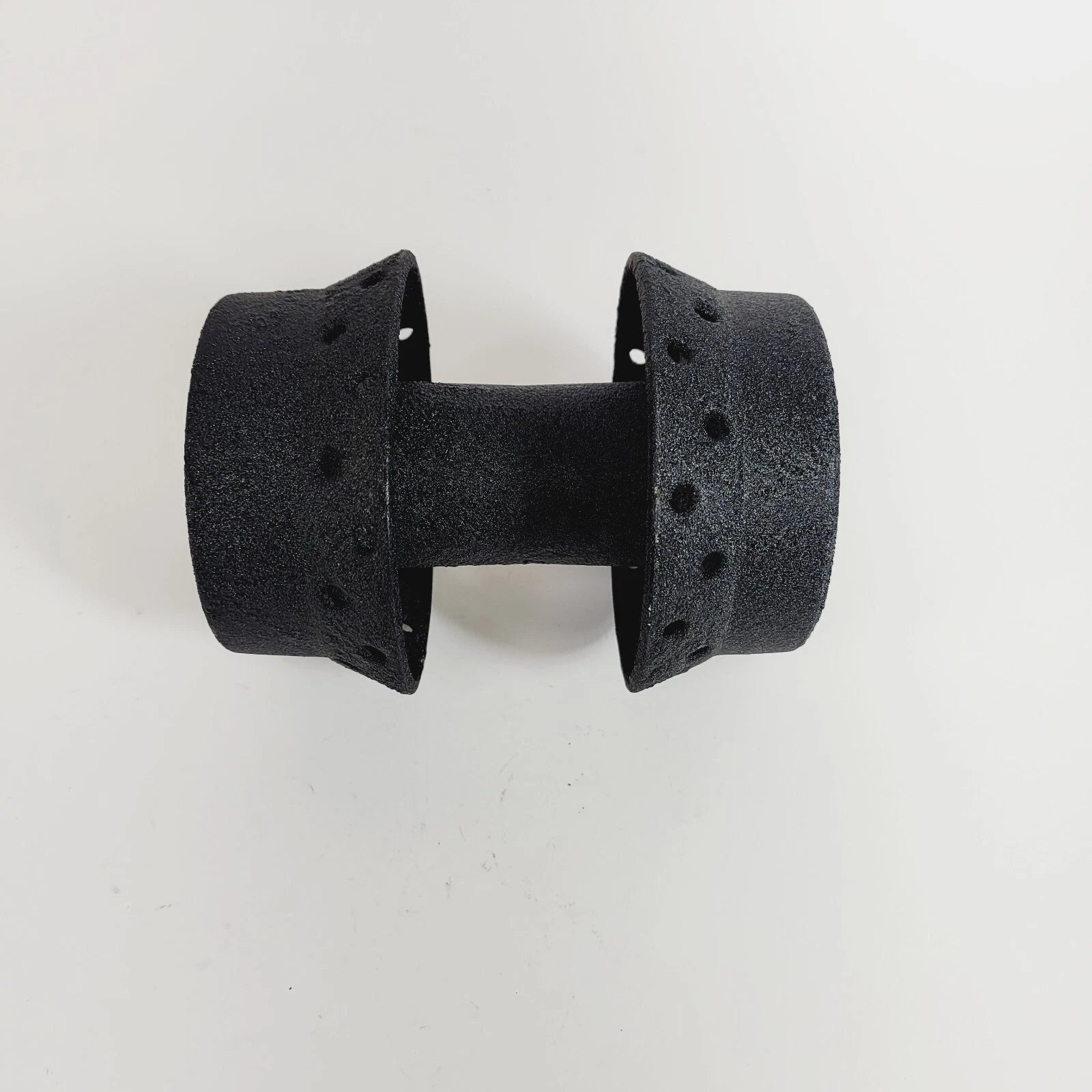 Front 40 Spoke Wheel Hub for Harley Davidson - Black Wrinkle Powder Coat