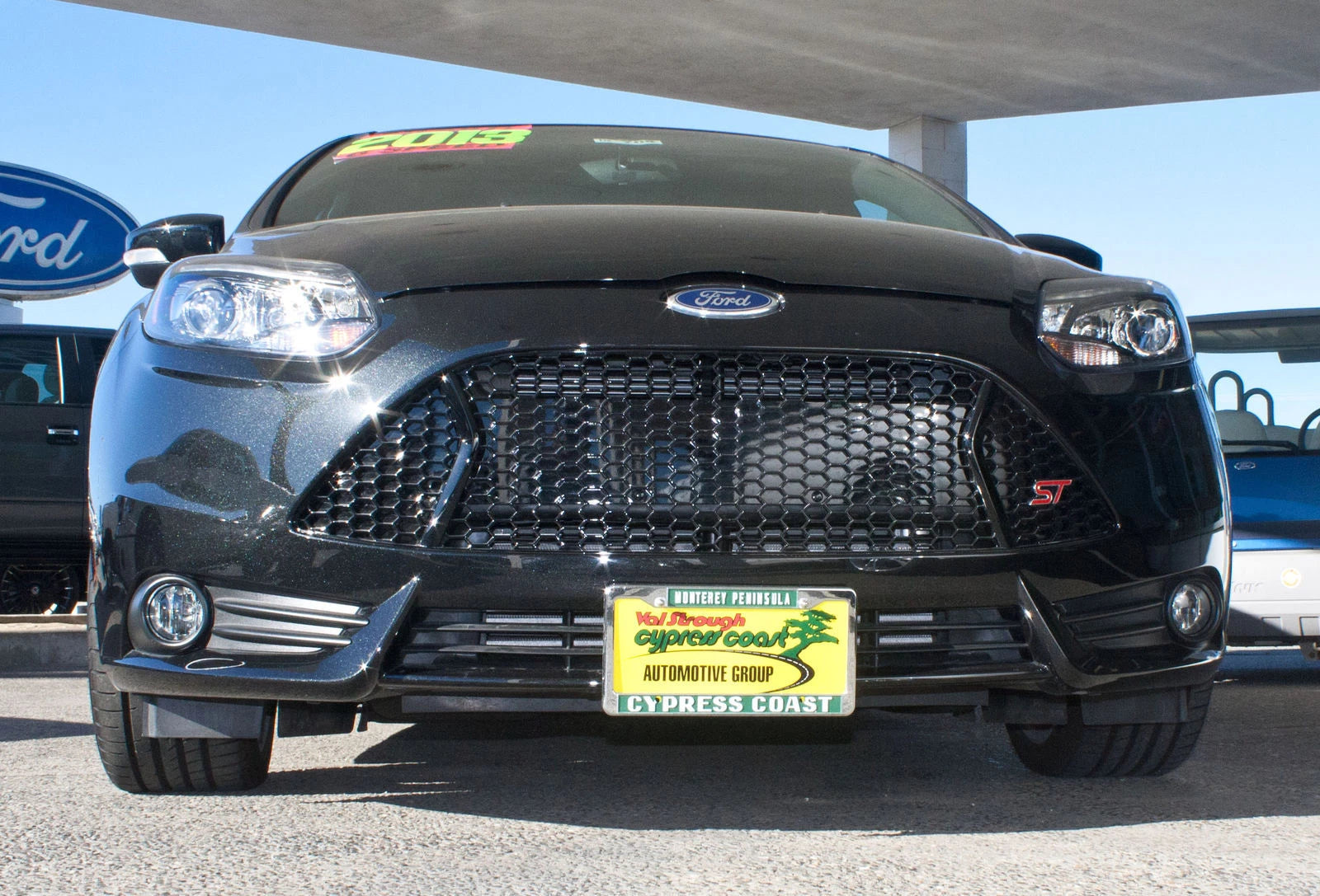 License Plate Bracket Metal Replacement for 2013–2014 Ford Focus ST