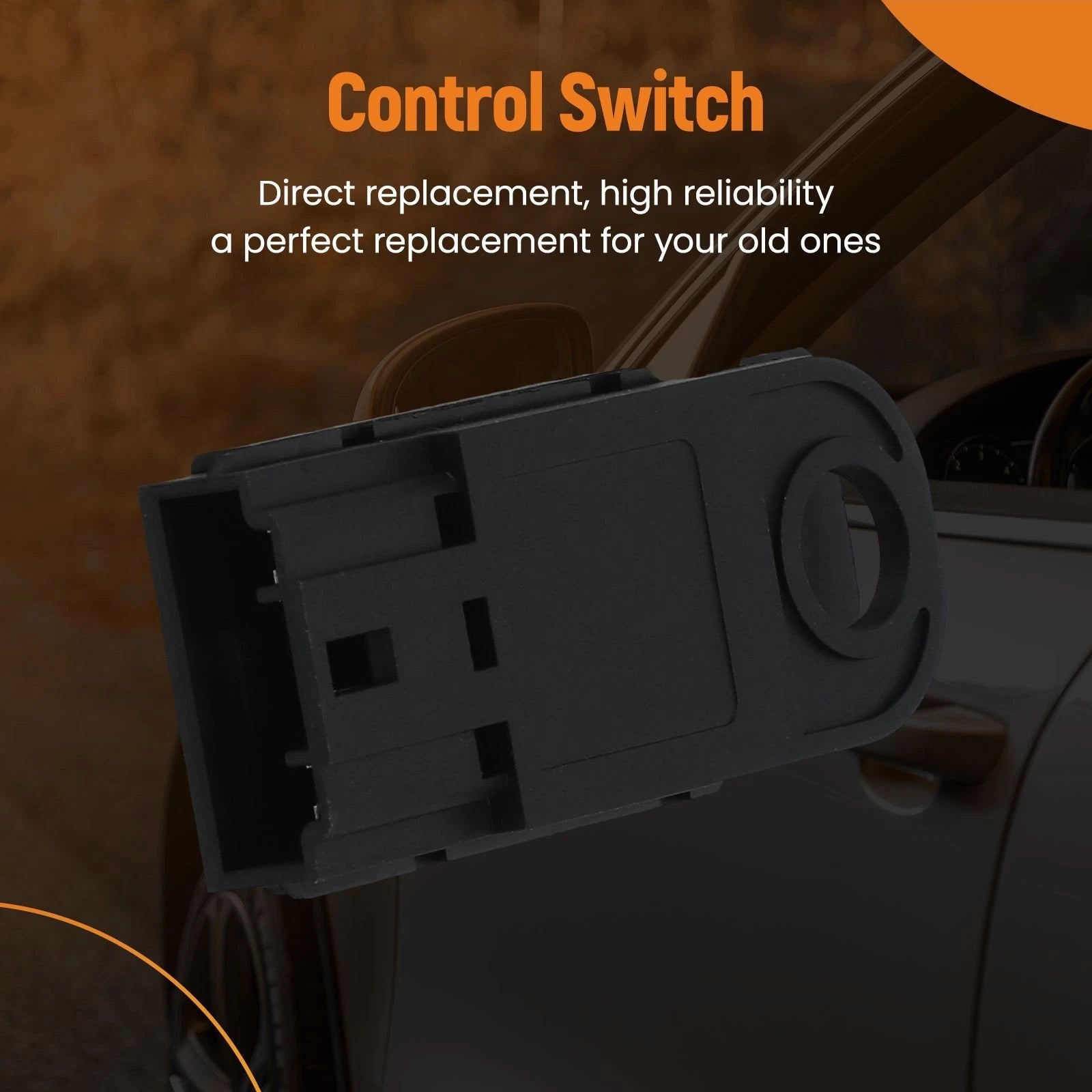Brake Light Switch for Ford F150 Navigator (2002–2008) Black Front