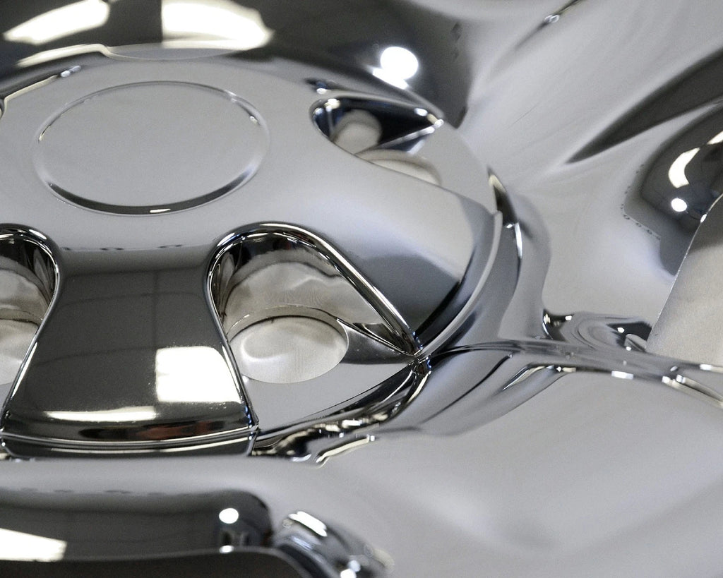 Wheel Skins Hub Cap Covers Chrome 16 Inch 5 Lug for 2002–2007 Jeep Liberty