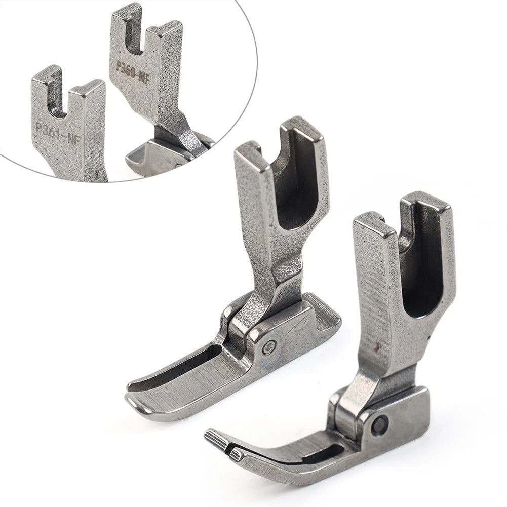 Zipper Set of 2 Right & Left Foot for Brother DB2-B790 DB2-B791 JUKI DLN-415 DNL-5410