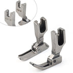 Zipper Set of 2 Right & Left Foot for Brother DB2-B790 DB2-B791 JUKI DLN-415 DNL-5410