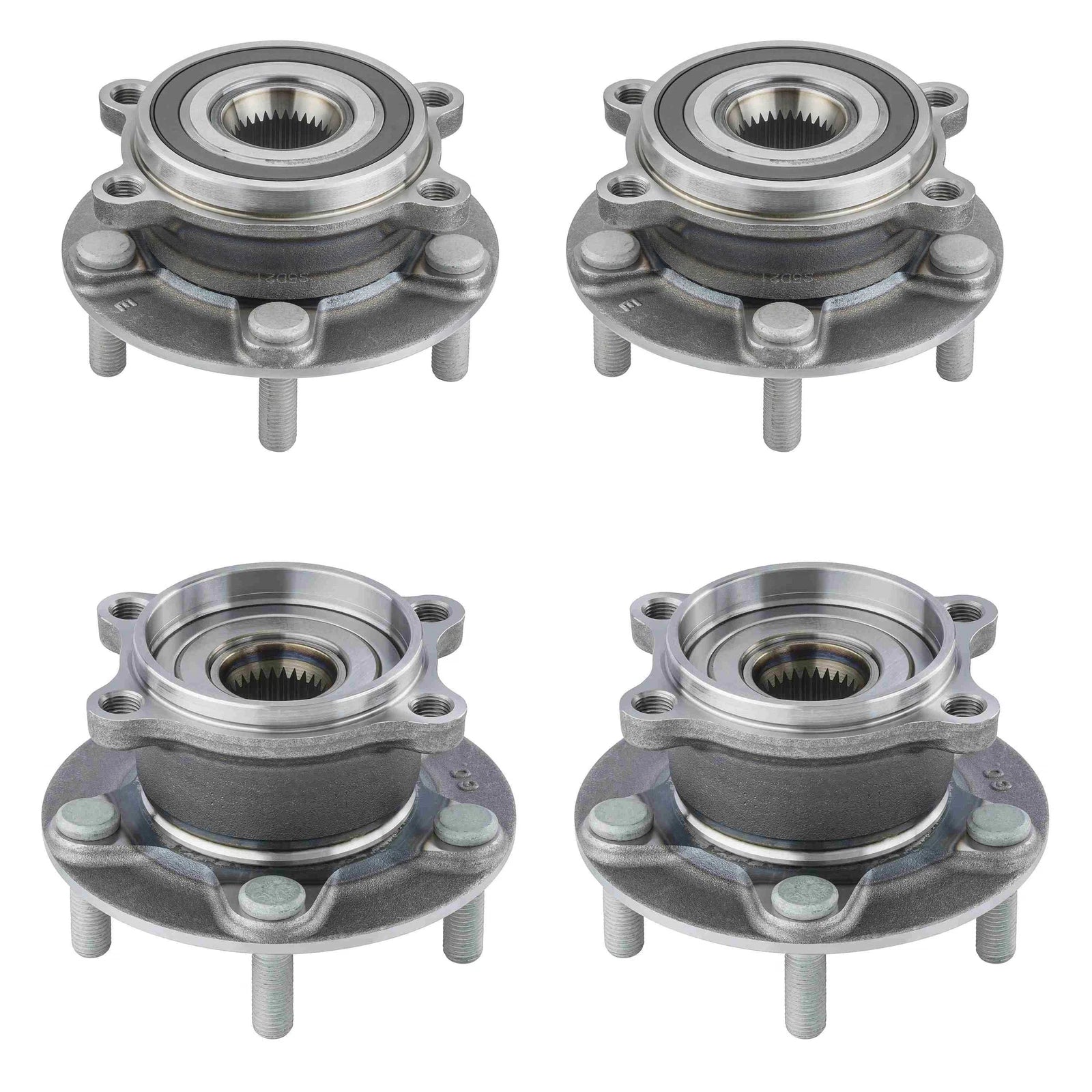 Moog Front Rear Wheel Bearing Hub Assemblies Kit for Mazda CX-5 (2013–2020)