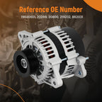 70A 6-Groove Alternator for Mercruiser 4.3L 5.7L (1998-Up) 862031T 19020601 8460