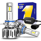 2X 9012 HIR2 LED Headlight Kit Bulbs for Combo (High Low Beam)