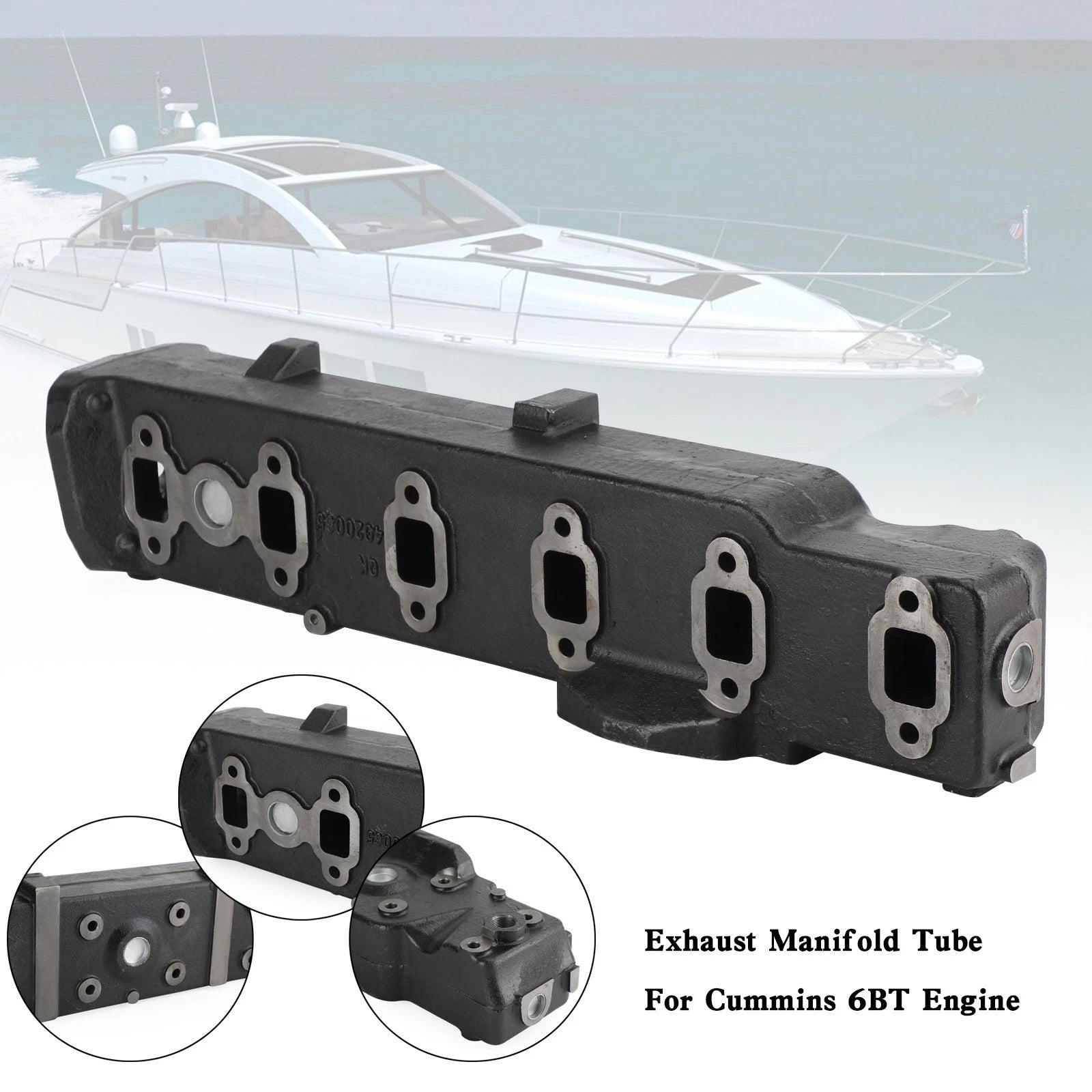 Wet Marine Exhaust Manifold for Cummins 6B 6BT 6BTA (4020065)
