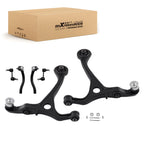 8x Front Lower Control Arms w/ Ball Joint Sway Bar Links for Acura TSX (2004–2008)