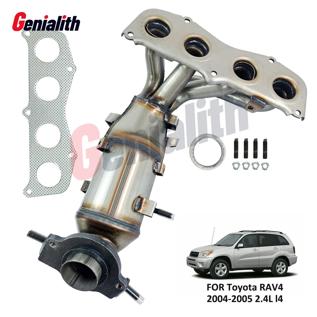 Exhaust Manifold Catalytic Converter for Toyota RAV4 2.4L (2004–2005)