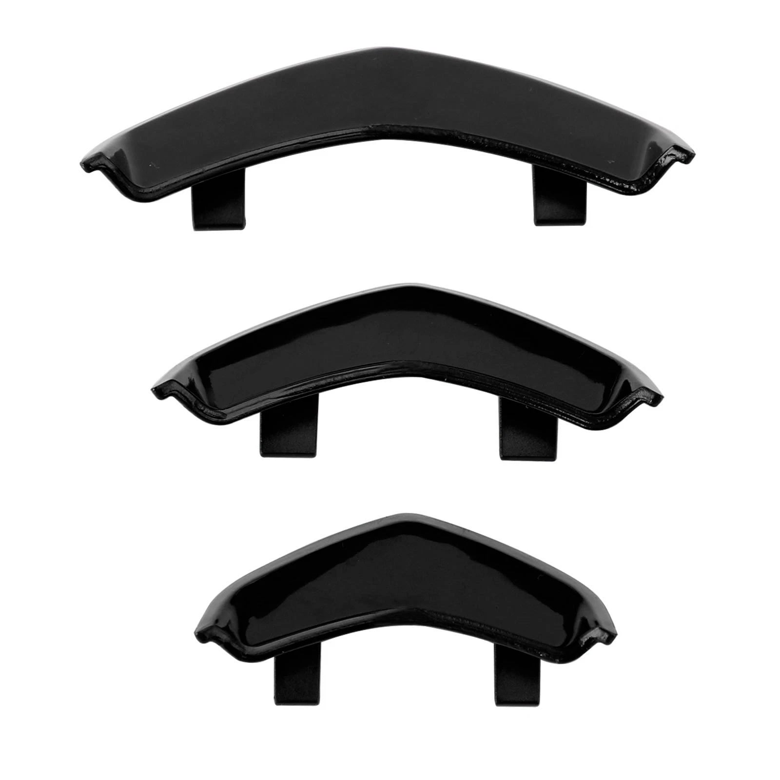 Front horn cover trim for Vespa Sprint 300, GTS 300, GTV (2014–2023) Black