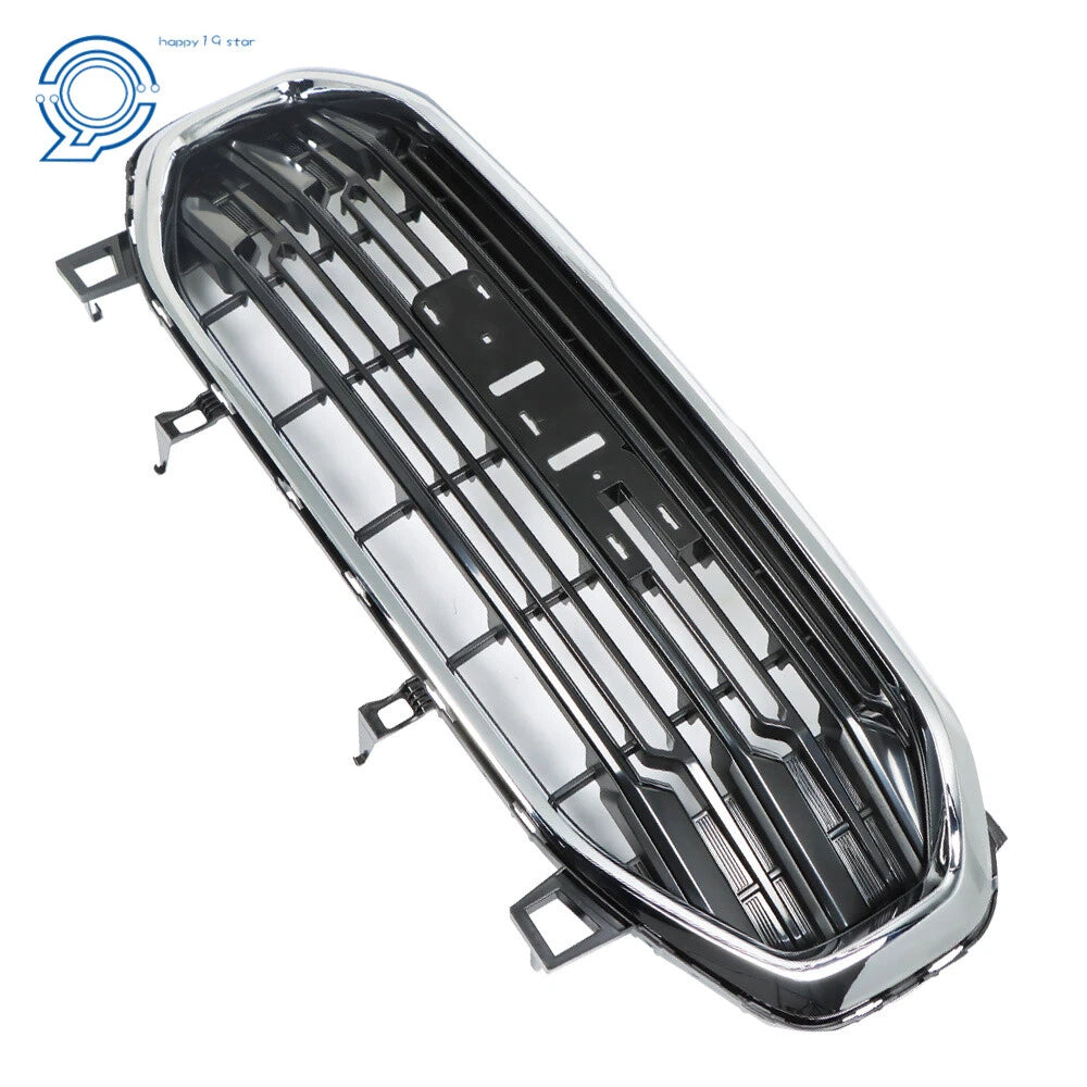 Front Bumper Grille Assembly for GMC Terrain (2018–2021) Chrome Black