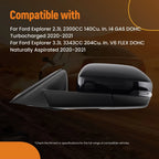 Heated Left Side Mirror for Ford Explorer (2020–2021) FO1320673 Power Signal