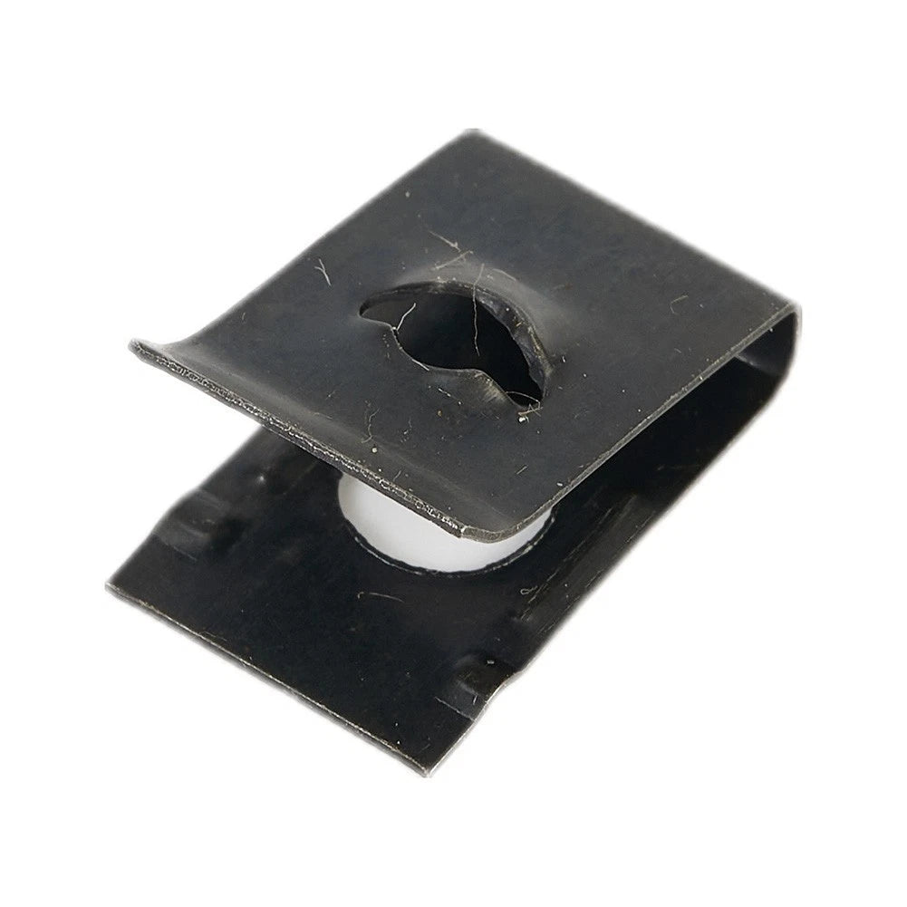 20pcs Metal U-Type Clips for Car Truck Van SUV Bumper Fender Trim Panel