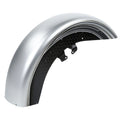 Front Fender for Harley Electra Glide (2014–2024) Silver/Black Honeycomb Fade