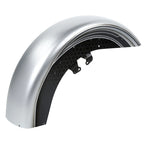 Front Fender for Harley Electra Glide (2014–2024) Silver/Black Honeycomb Fade